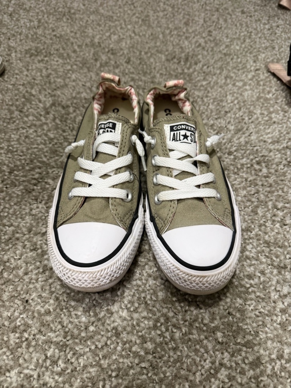 Converse Chuck Taylor All Star Low Top Sneakers - Olive - Picture 4 of 6